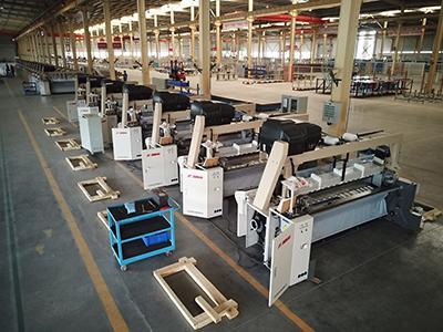 Water Jet Loom assembling line