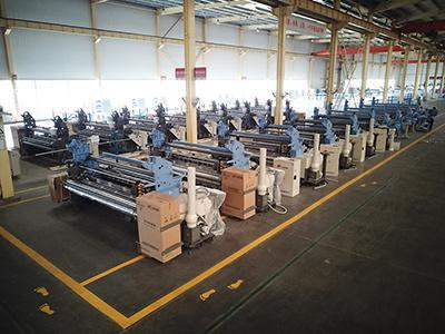 Terry Rapier Loom assembling line